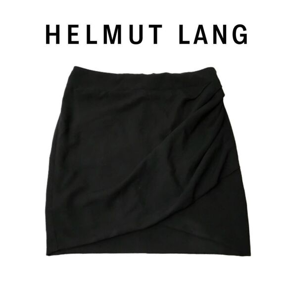 Helmut Lang Black Skirt. Sz P - Picture 1 of 4